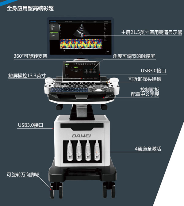高清兽用彩超机